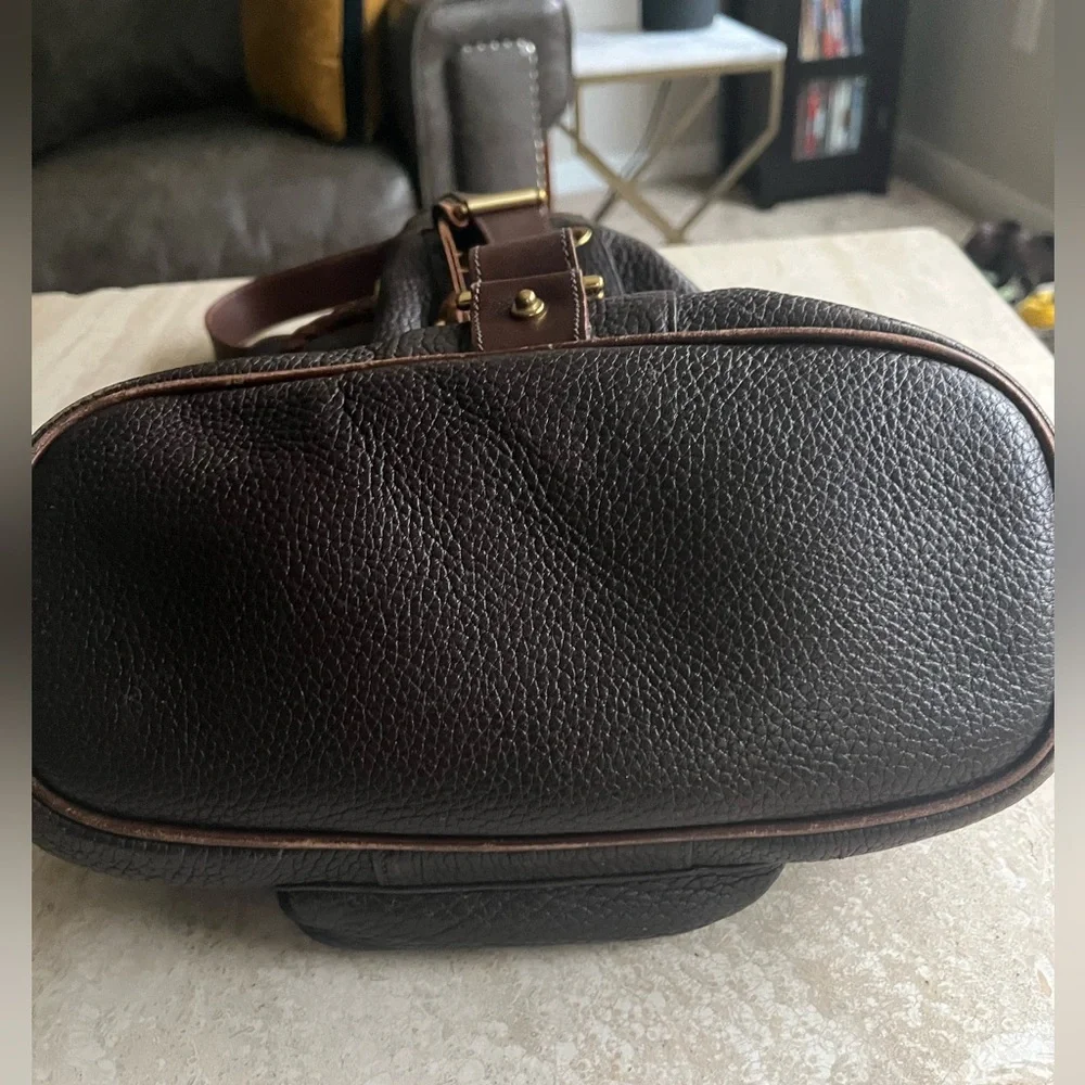 Dooney & Bourke Brown Bag Gold Hardware - Picture 7 of 15